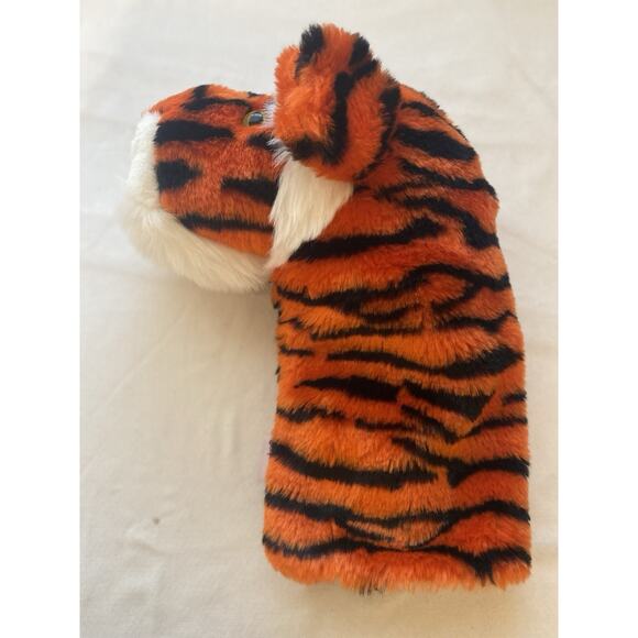 Daphne Tiger Plush Hand Puppet 12" Orange Striped Kids Show Homeschool Theater - Picture 12 of 13